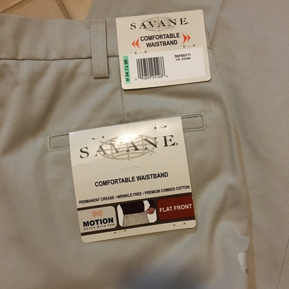 NWT Men’s Khakis 34X30 Pants - Picture 2 of 7